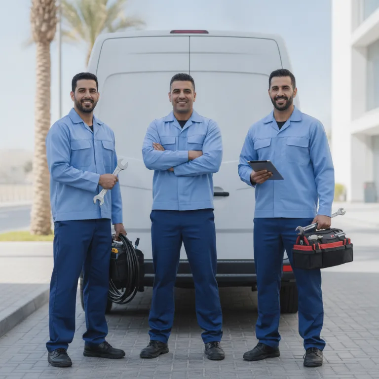 Industrial Laundry team in Fujairah